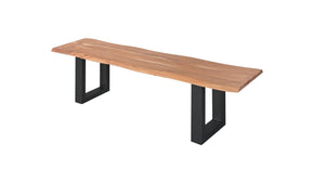 #naturfarben #200cm #u-gestellschwarz