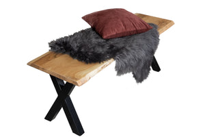 #naturfarben #160cm #x-gestellschwarz