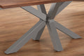 #nussbaumfarben #180x90 #spider-gestellsilber