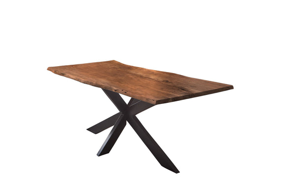 #nussbaumfarben #180x90 #spider-gestellschwarz