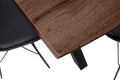 #nussbaumfarben #200x100 #x-gestellschwarz
