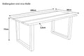 #180x90 #u-gestellschwarz
