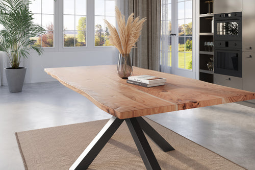 #naturfarben #220x100 #spider-gestellschwarz