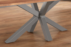 #naturfarben #200x100 #spider-gestellsilber