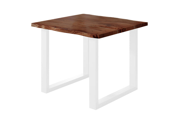 #nussbaumfarben #80x80 #u-gestellweiß