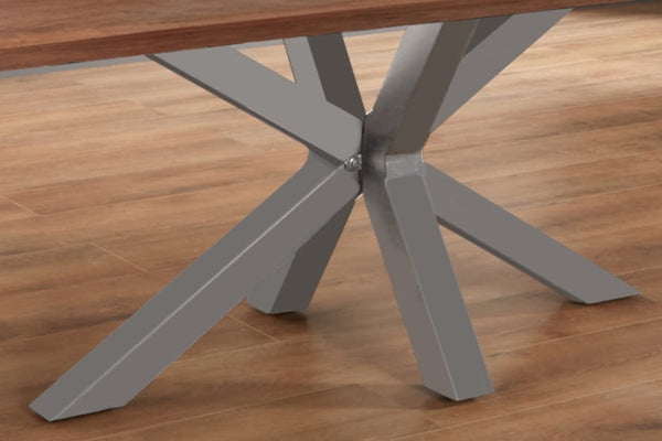 #nussbaumfarben #300x100 #spider-gestellsilber
