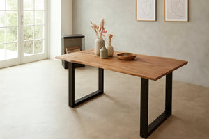 #naturfarben #240x100 #u-gestellschwarz