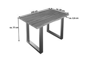 #stonefarben #140x80 #u-gestellsilber