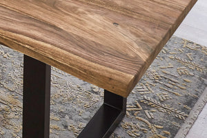 #sheeshamnaturfarben #260x100 #u-gestellschwarz