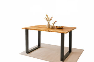 #naturfarben #120x80 #u-gestellschwarz
