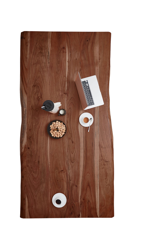 #nussbaumfarben #120x80 #u-gestellschwarz