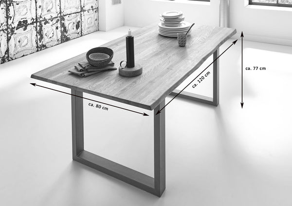 #120x80 #u-gestellsilber