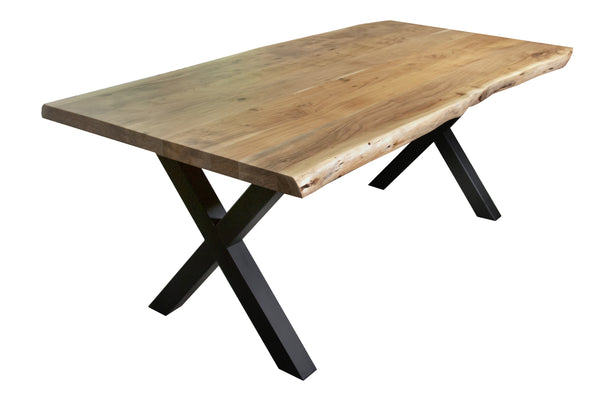 #naturfarben #220x100 #x-gestellschwarz