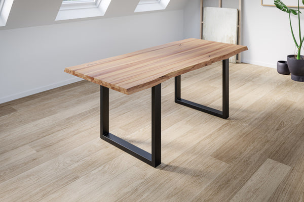 #naturfarben #180x90 #u-gestellschwarz