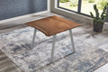 #nussbaumfarben #80x80 #vierfuß-gestell