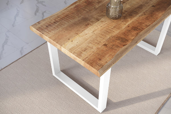 #mangoroughfarben #140x80 #u-gestellweiß