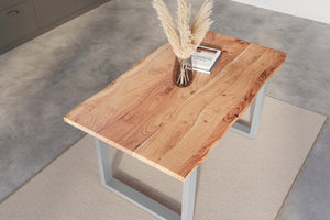 #naturfarben #160x85 #u-gestellsilber