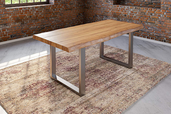 #naturfarben #240x100 #u-gestellsilber
