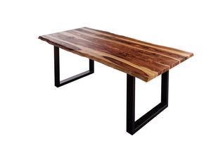 #sheeshamnaturfarbenlackiert #200x100 #u-gestellschwarz