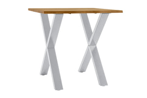 #80x80 #x-gestellsilber