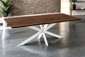 #nussbaumfarben #220x100 #spider-gestellweiß
