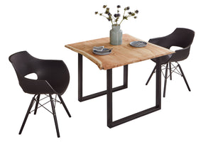 #naturfarben #80x80 #u-gestellschwarz