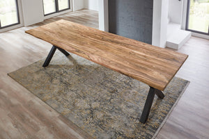 #sheeshamnaturfarben #280x100 #x-gestellschwarz