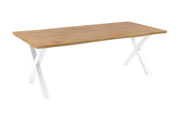 #wildeichenfarben #240x100 #x-gestellweiß