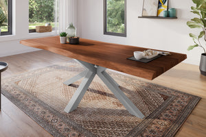 #akazienussbaumfarben #300x100 #spider-gestellsilber