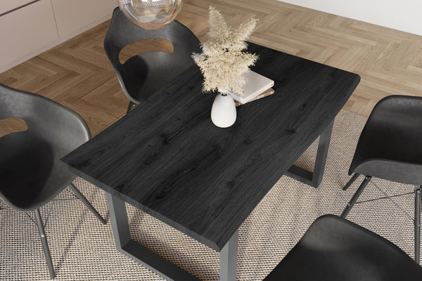 #holzgrau-optik #120x80 #u-gestellschwarz