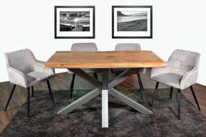 #naturfarben #160x85 #spider-gestellsilber