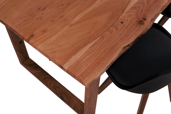 #nussbaumfarben #160x85 #u-holzgestellnussbaum