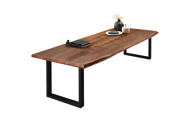 #nussbaumfarben #240x120 #u-gestellschwarz
