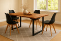 #naturfarben #120x80 #schalenstuhlschwarz