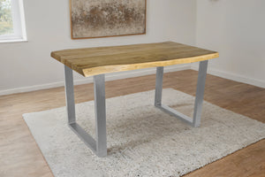 #akazieeichenfarben #160x85 #u-gestellsilber