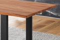 #sheeshamteakfarben #180x90 #u-gestellschwarz