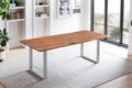 #nougatfarben #240x100 #u-gestellsilber