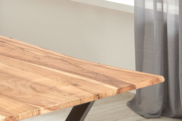 #naturfarben #240x100 #x-gestelledelstahl