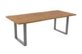 #wildeichenfarben #220x100 #u-gestellsilber