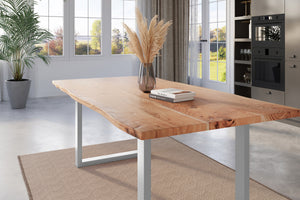 #naturfarben #180x90 #u-gestellsilber