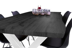 #graufarben #220x100 #x-gestellweiß
