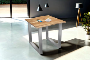 #naturfarben #90x90 #u-gestellsilber