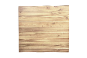 #akazienaturfarben #75x75 #säulen-gestelleckigschwarz