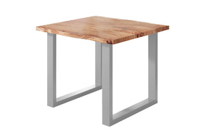 #naturfarben #80x80 #u-gestellsilber