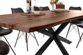 #nussbaumfarben #200x100 #spider-gestellschwarz