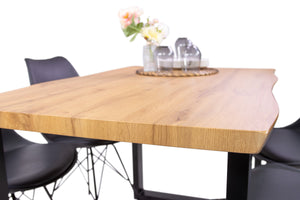 #wildeichenfarben #120x80 #u-gestellschwarz