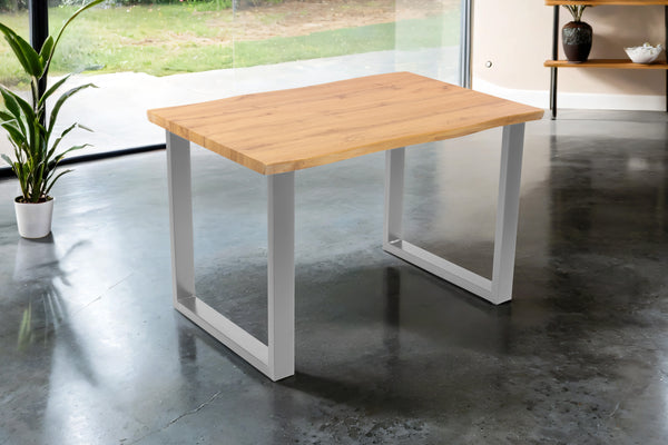 #wildeichenfarben #140x80 #u-gestellsilber