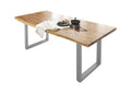#naturfarbenlackiert #180x90 #u-gestellsilber