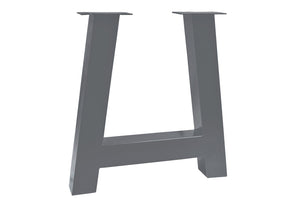 #nussbaumfarben #200x100 #a-gestellsilber