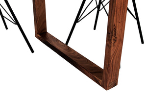 #nussbaumfarben #260x100 #u-holzgestellnussbaum